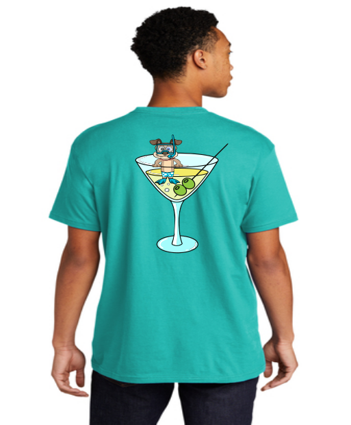 Martini Dog T-Shirt